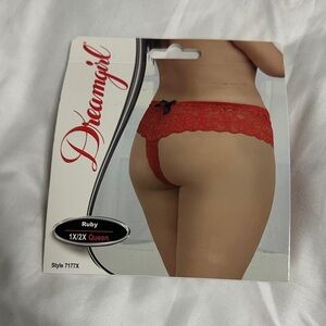 Dreamgirl Scarlet Lace Boyshorts
